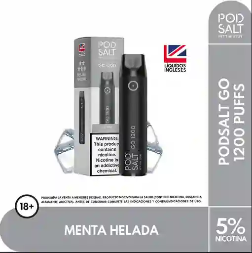 Vape Podsalt Ice Mint 1200 Puffs 5%