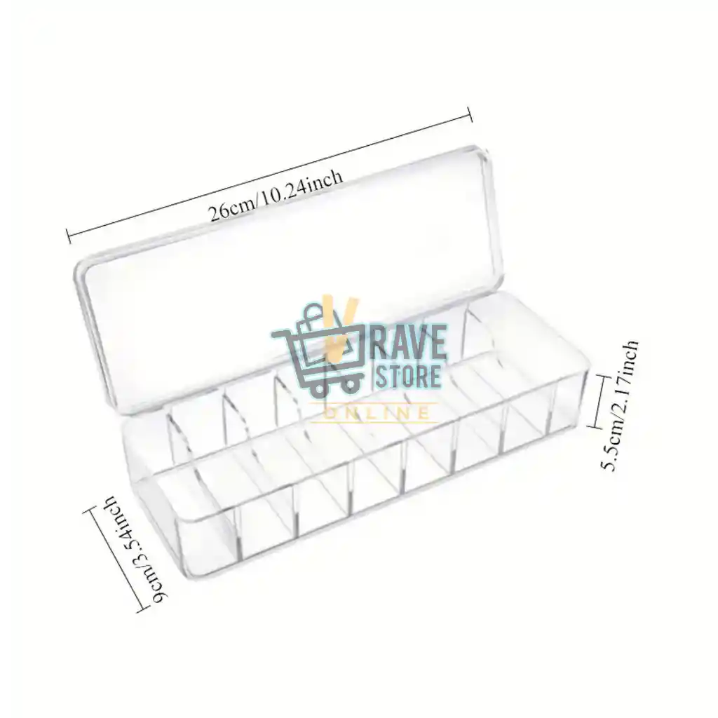 Cajas Organizadoras De Electrónica Transparente Y Acrílico 8