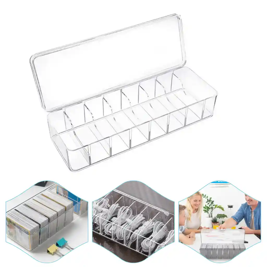Cajas Organizadoras De Electrónica Transparente Y Acrílico 8