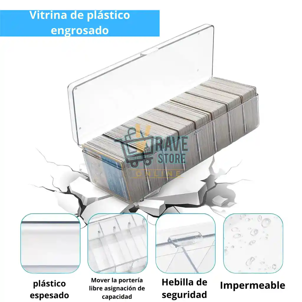 Cajas Organizadoras De Electrónica Transparente Y Acrílico 8