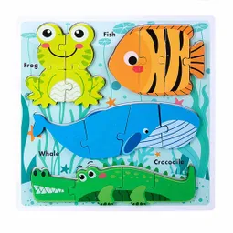 Juego Tablero Encastre Figuras Multicolor Desarrollo Motriz