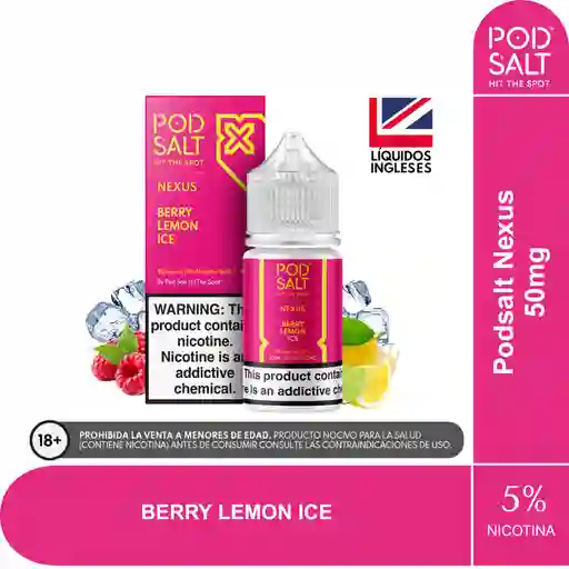 Sal De Nic Podsalt Berry Lemon Ice 30 Ml 5%