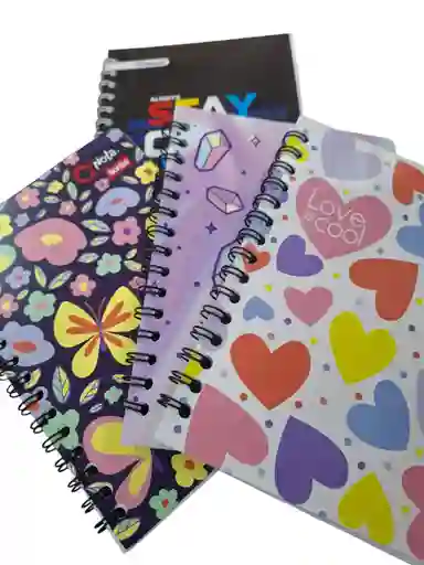 Cuaderno Argollado Pequeño Mujer