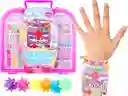 Kit Maleta Para Hacer Manilla Collares Niñas