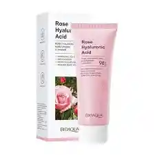 🌸 Limpiador Facial Bioaqua Rose Hyaluronic Acid | Hidratación 💧 & Frescura 🌿