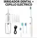 Kit Dental Premium 2 En 1 (irrigador + Cepillo Eléctrico Sónico)
