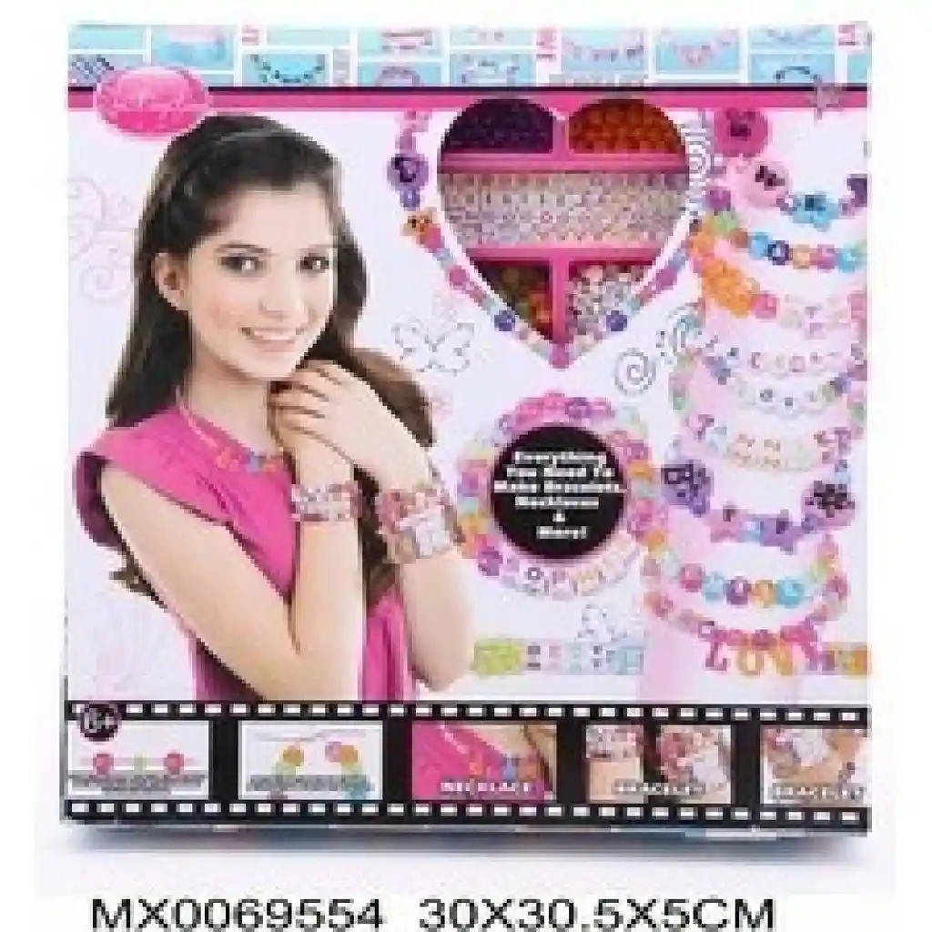 Kit Para Hacer Manillas Niña Accesorios