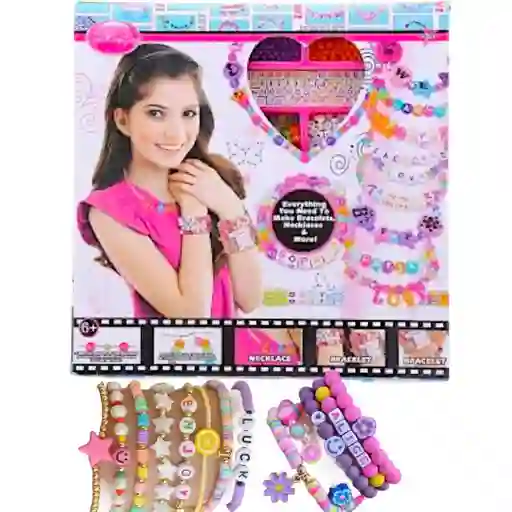 Kit Para Hacer Manillas Niña Accesorios