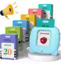 Lector De Tarjetas Español Y Inglés Para Niños 224 Palabras