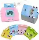 Lector De Tarjetas Español Y Inglés Para Niños 224 Palabras