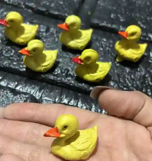 Animales Para Maqueta Patos X6 Unidades Patos X6 Unidades