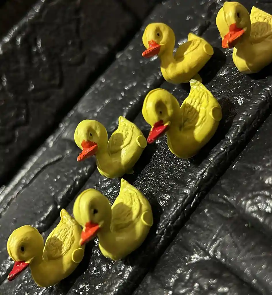 Animales Para Maqueta Patos X6 Unidades Patos X6 Unidades