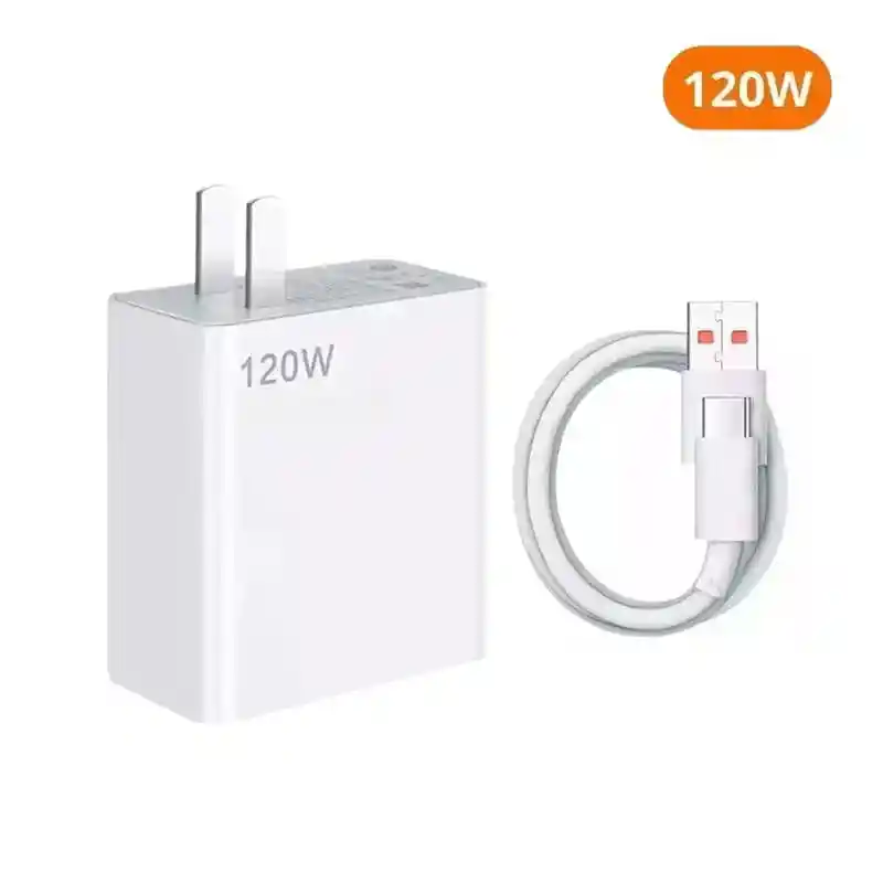 Cargador Tipo C 120w Carga Super Rápida