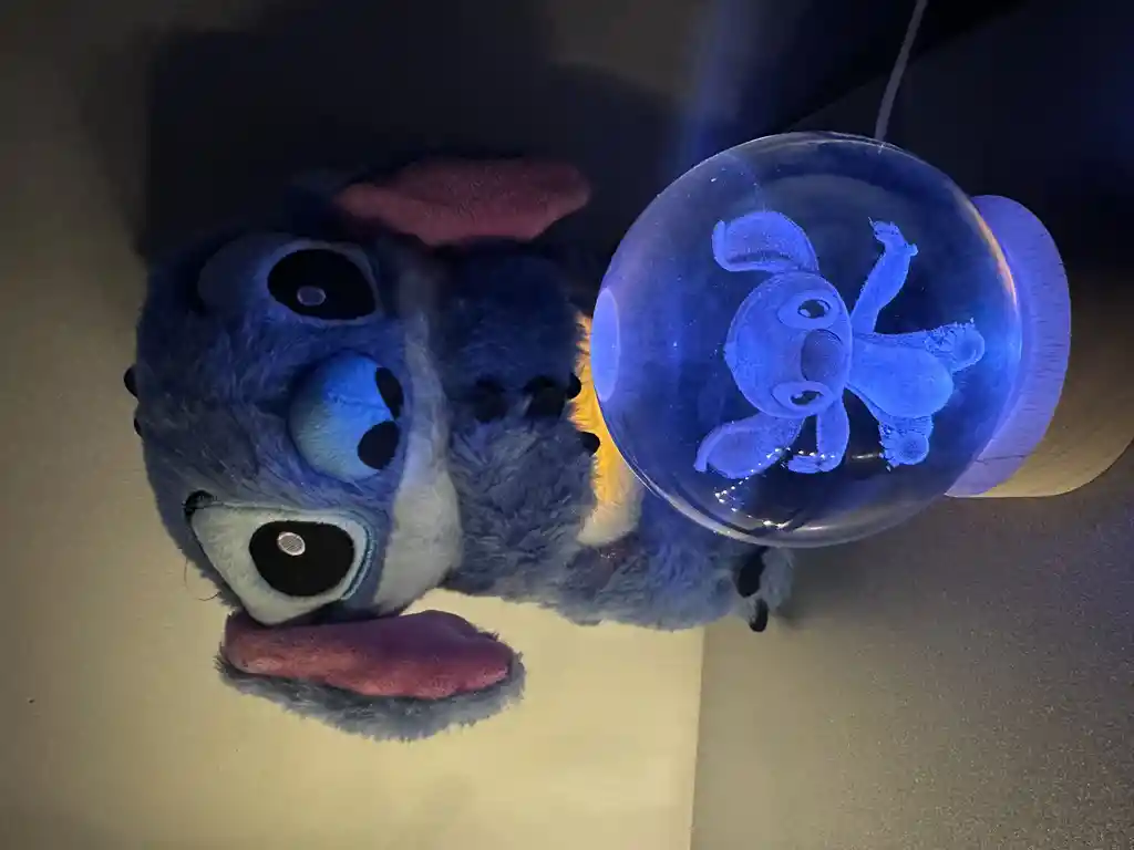 Stitch Que Respira Con Luz Y Sonido
