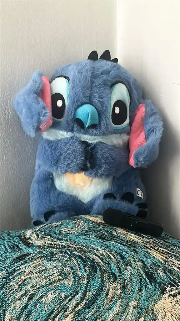 Stitch Que Respira Con Luz Y Sonido