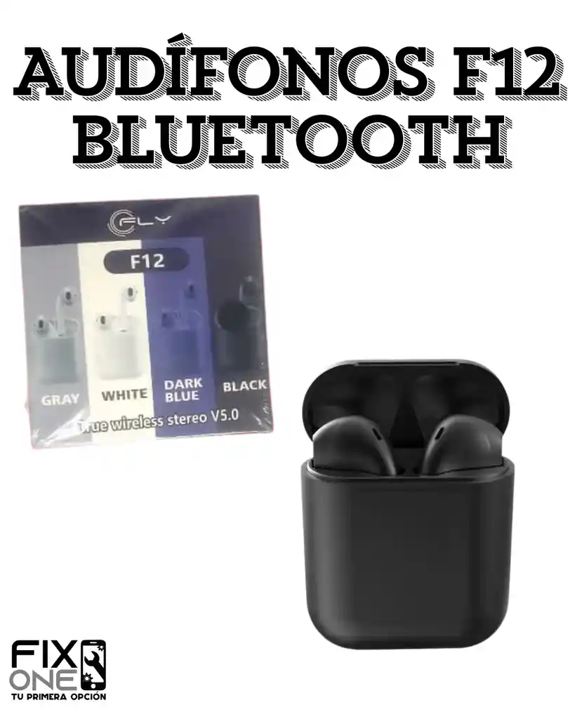 Audífonos F12 Bluetooth