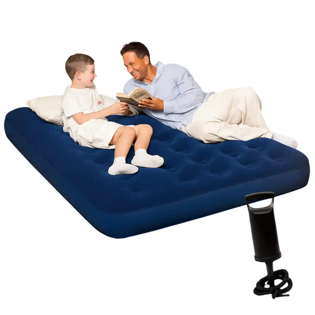 Colchón Inflable Con Bomba De Inflar