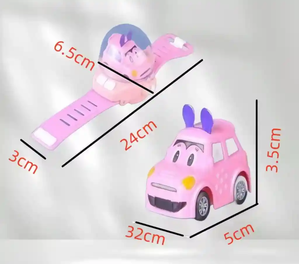 Reloj Carro Manilla Mini Para Niños