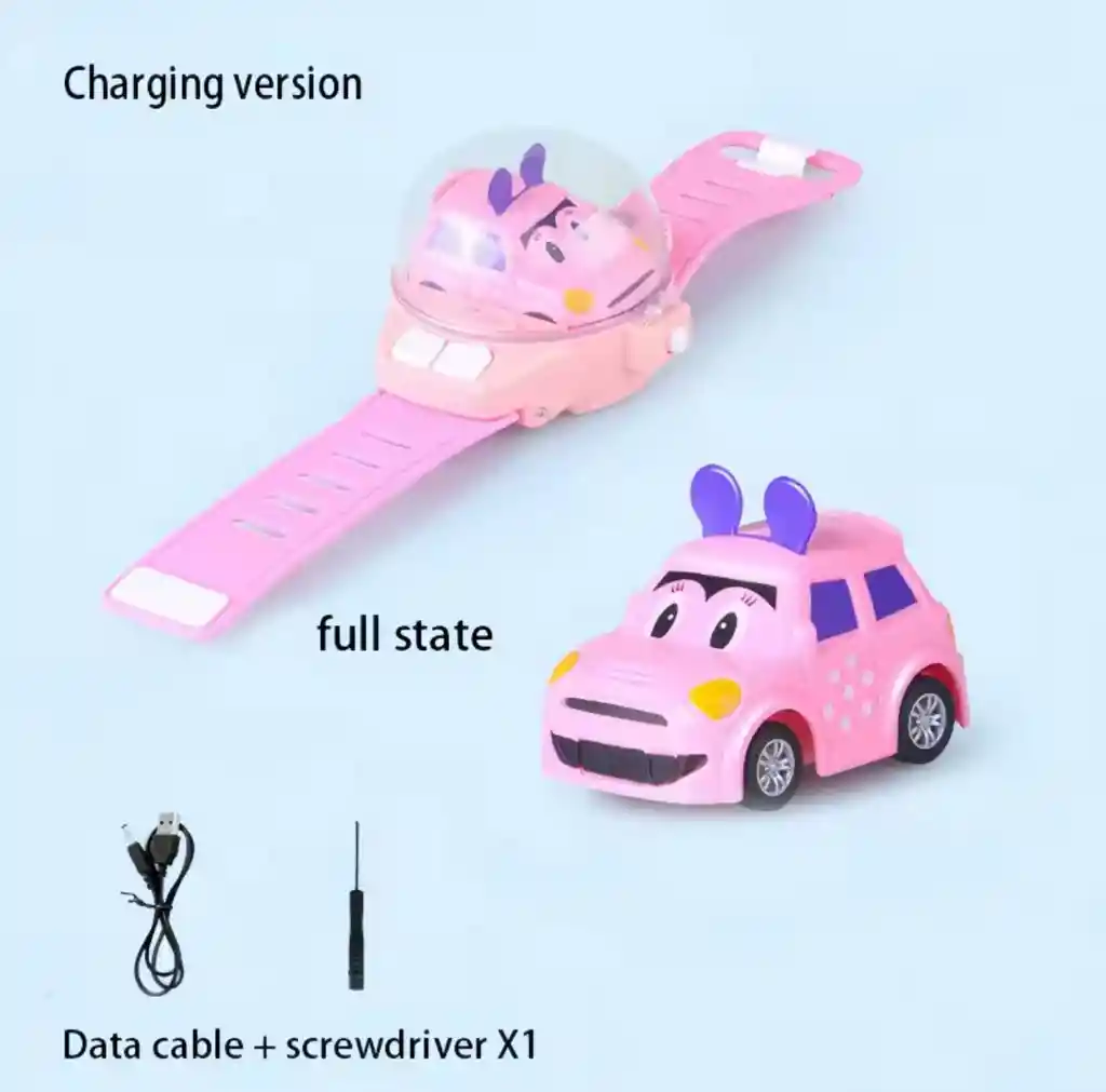 Reloj Carro Manilla Mini Para Niños