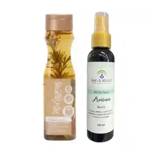 Shampoo Romero Milagros + Bruma Noche Armonía Aromaterapia