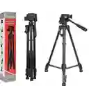 Tripode Base Profesional Camara + Estuche + Soporte Celular