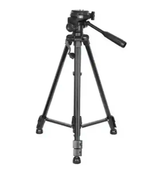 Tripode Base Profesional Camara + Estuche + Soporte Celular