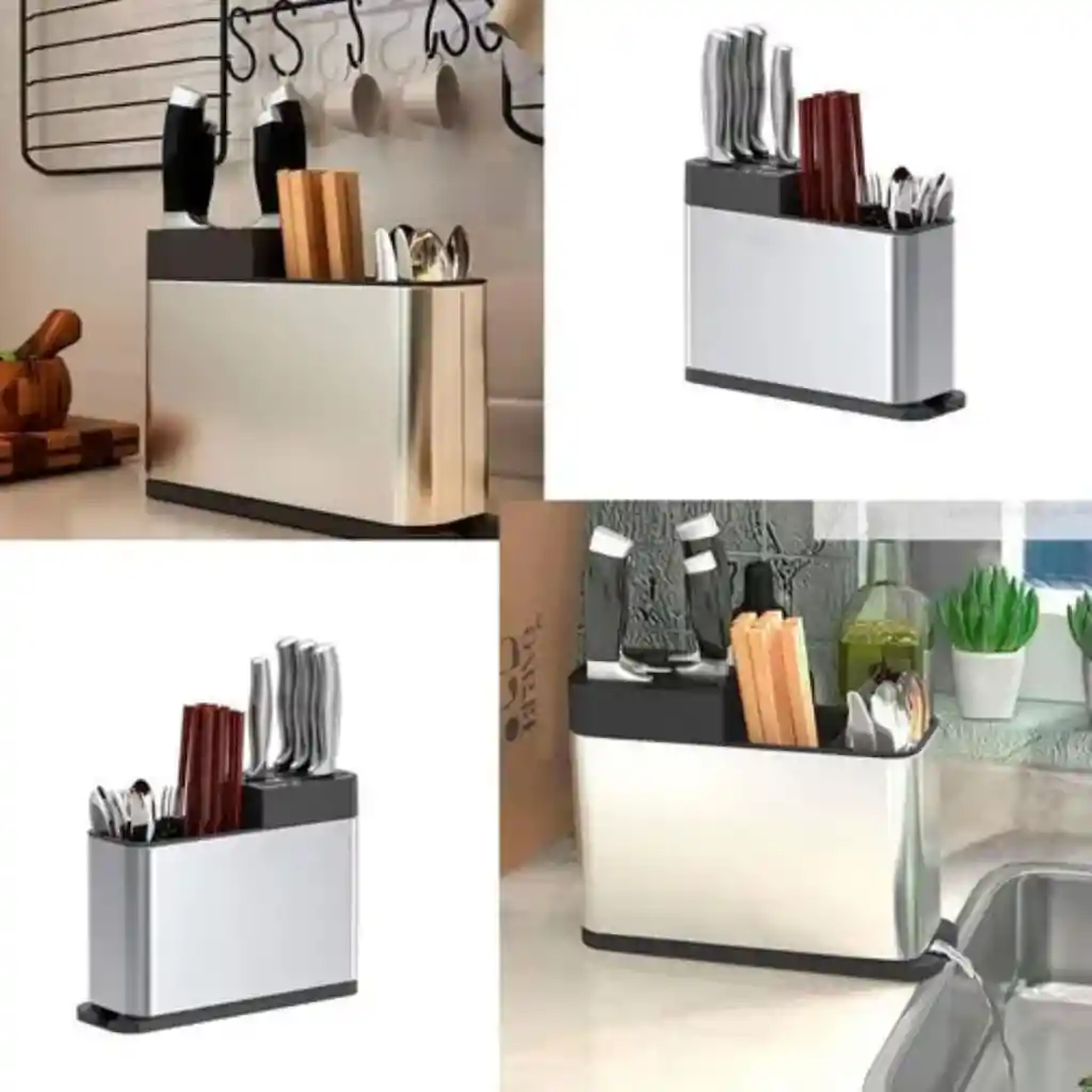 Organizador De Cubiertos 4 Compartimentos