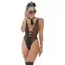 Disfraz Policia Rebeca Negro