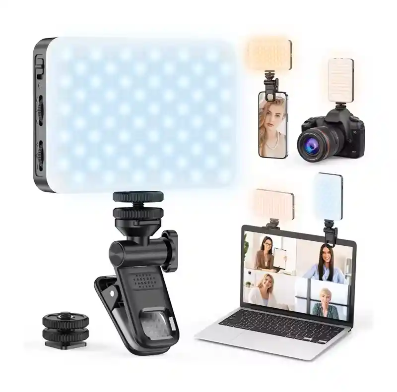 Selfieshow D10 Ultraportátil Luz Ajustable Cardán Mini