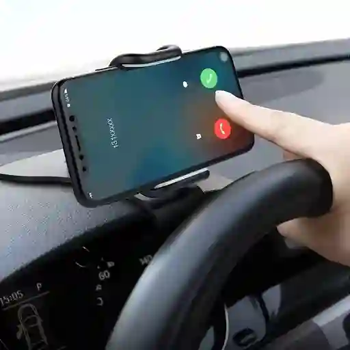 Soporte Para Teléfono De Auto Con Rotación 360°. ¡seguridad Y Comodidad En Tu Viaje