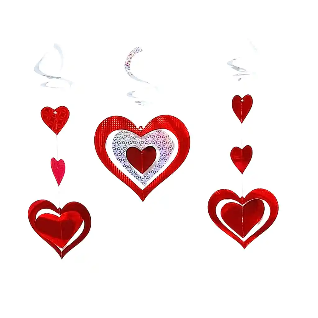 Bouquet Corazones 3d