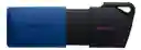 Memoria Usb Kingston Datatraveler Exodia M Retractil 64gb Color Azul