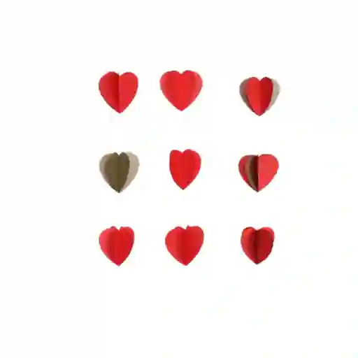 Cortinero Corazon 3d