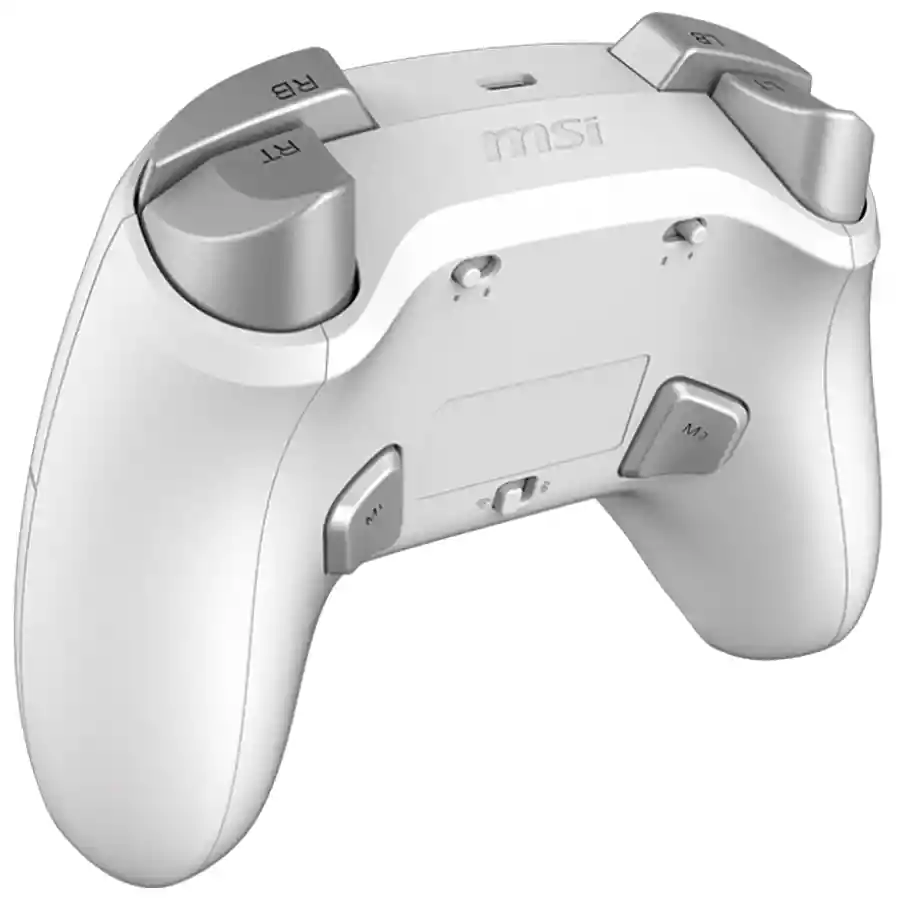 Control Gamer Msi Force Gc300 Inalambrico Y Bluetooth Blanco