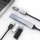 Hub Usb Con Adaptador Tipo C Usb 3.0 Treqa