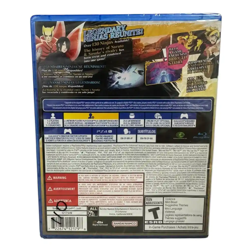Naruto X Boruto Ultimate Ninja Storm Connections Para Ps4