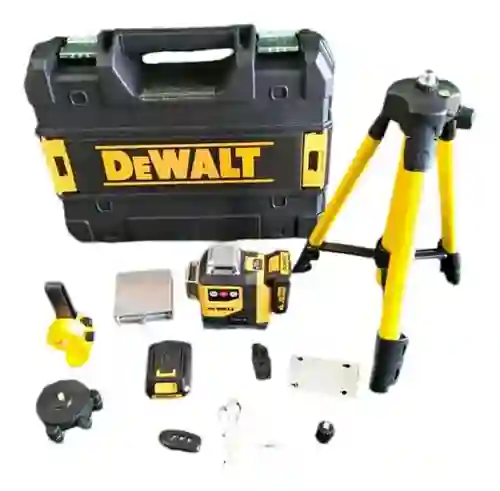 Nivel Laser 16 Líneas Luz Verde Tripode Y Maleta Dewalt Profesional