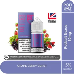 Sal De Nic Podsalt Grape Berry Burst 30 Ml 5%