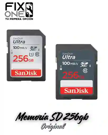 Memoria Sd 256 Gb Sandisk
