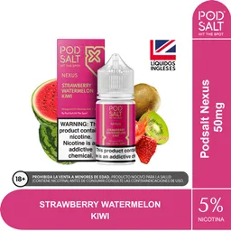 Sal De Nic Podsalt Strawberry Watermelon Kiwi 30 Ml 5%