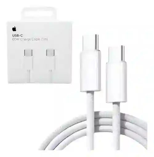 Cable Usb-c Trenzado De Carga Rápida 60w Compatible Con Appl
