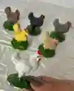 Animales Para Maqueta Gallinas X Unidad Gallinas X Unidad