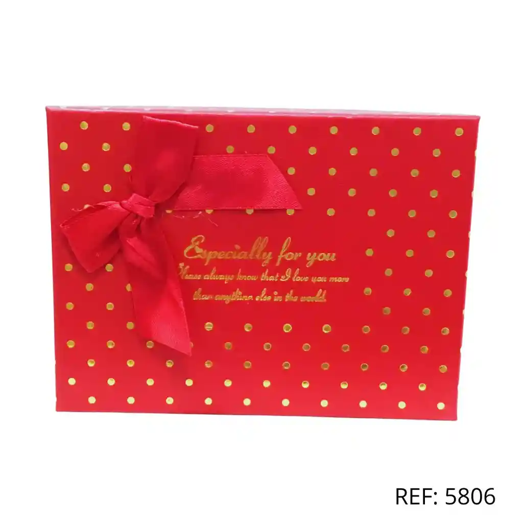 Caja Rosas X6 Oso