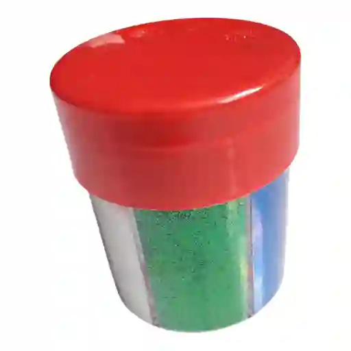 Dispensador De Escarcha Tarro *6 Colores