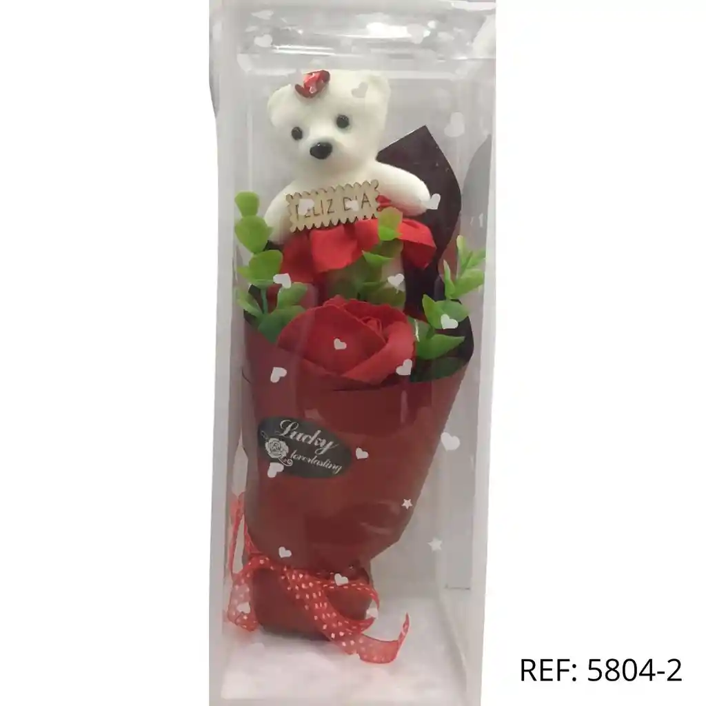 Adorno Rosa X3 Oso
