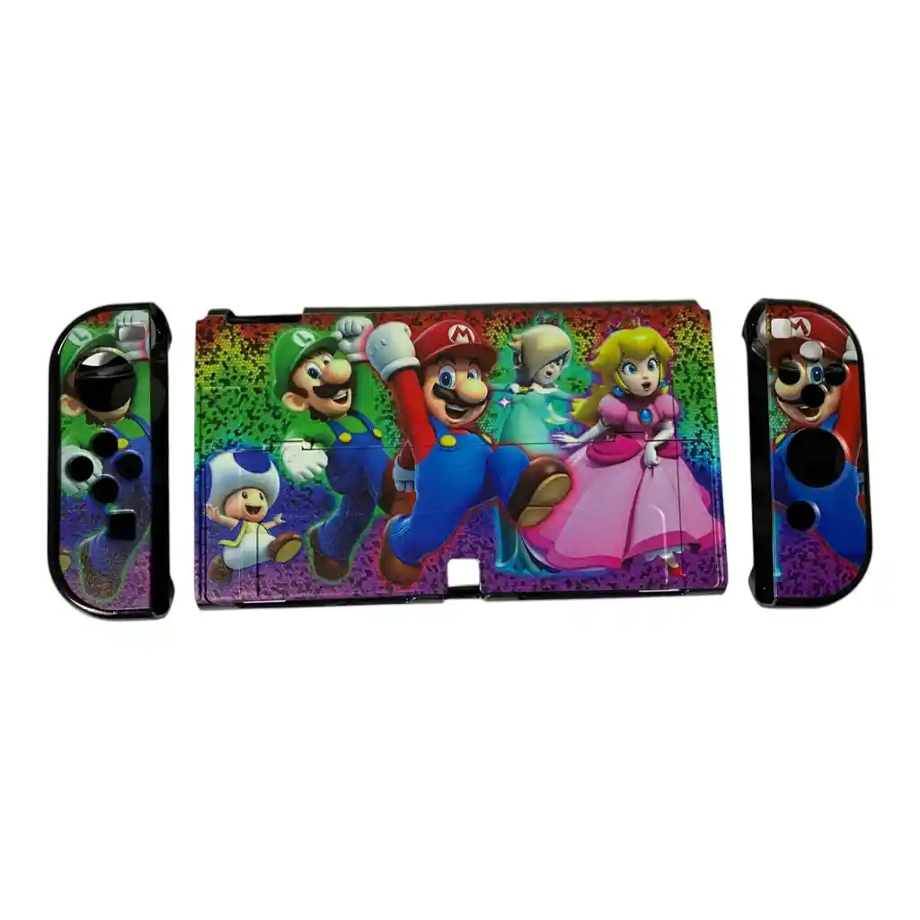 Acrilico Rigido De Diseño Mario Compatible Switch Oled