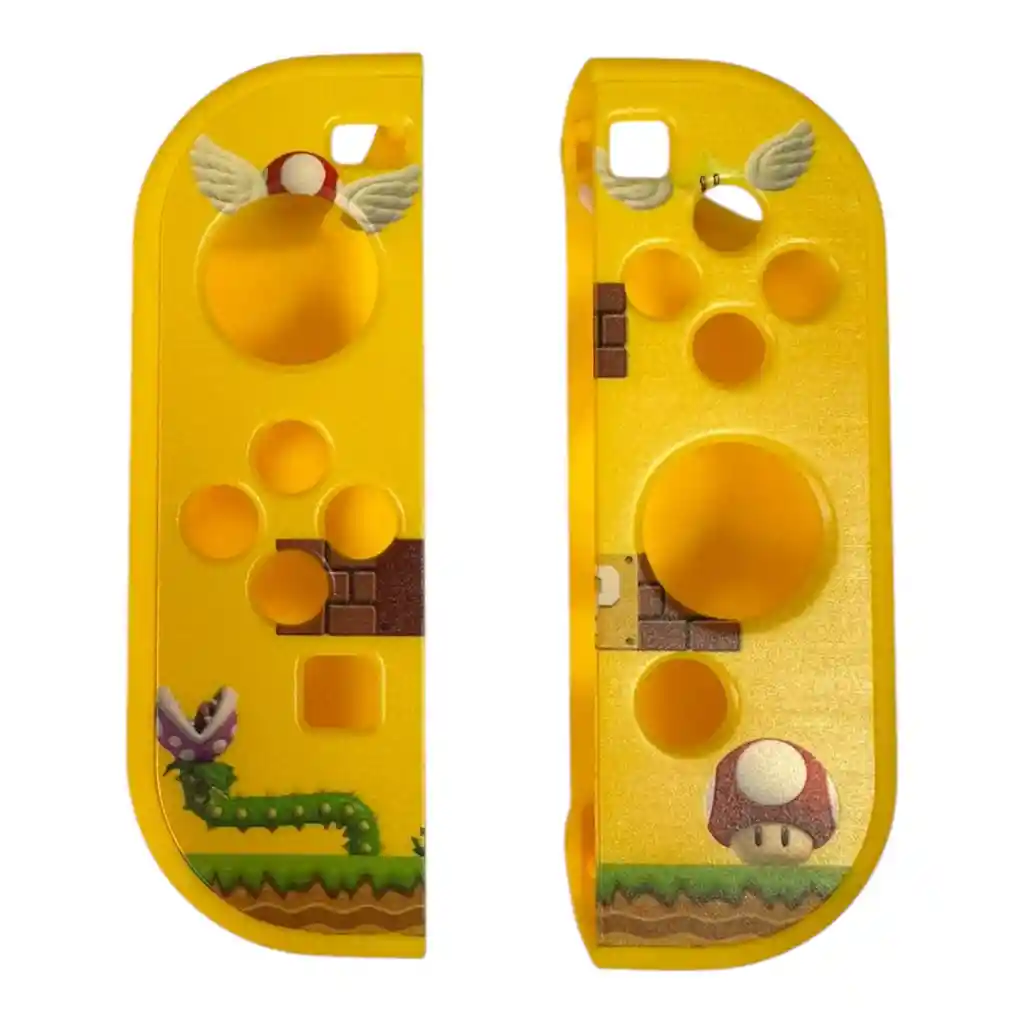 Acrilico Rigido De Diseño Mario Maker Compatible Switch Oled