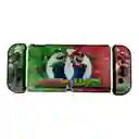 Acrilico Rigido De Diseño Mario Y Luigi Compatible Switch Oled