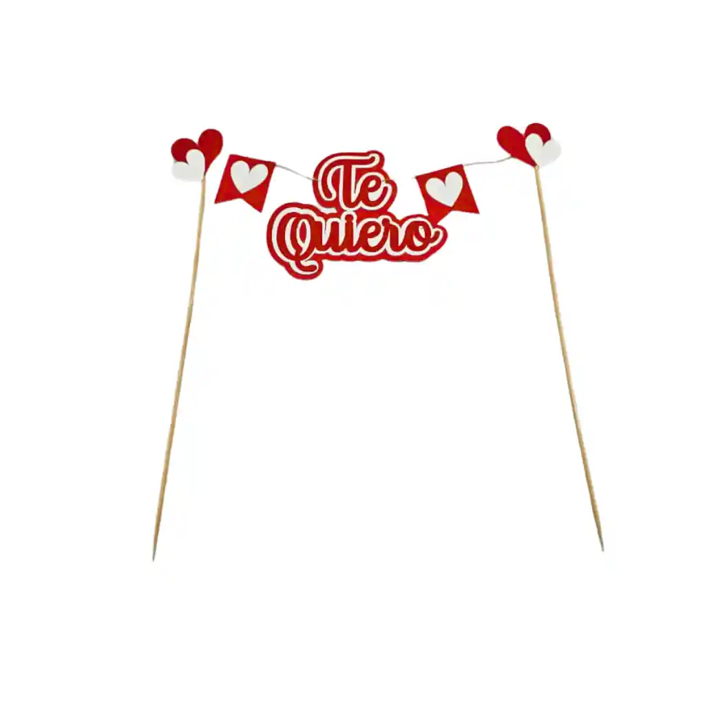 Mini Banderin Te Quiero