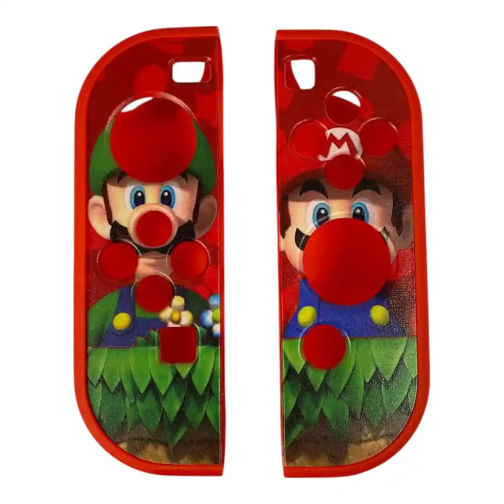 Acrilico Rigido De Diseño Mario 2 Compatible Switch Oled